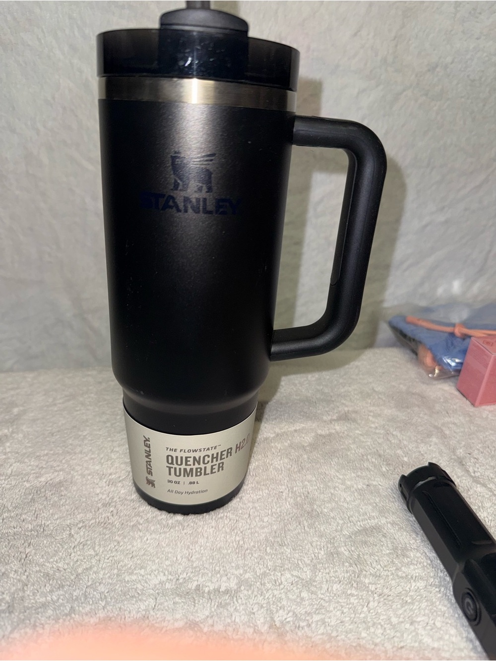 Stanley Black Quencher H2.0 Tumbler - 30oz
